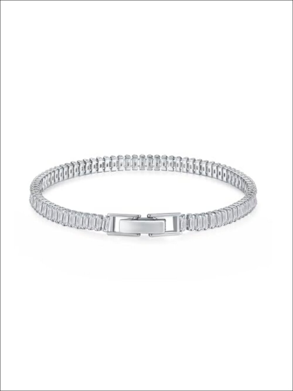 14K Gold Plated Cubic Zirconia Tennis Bracelet